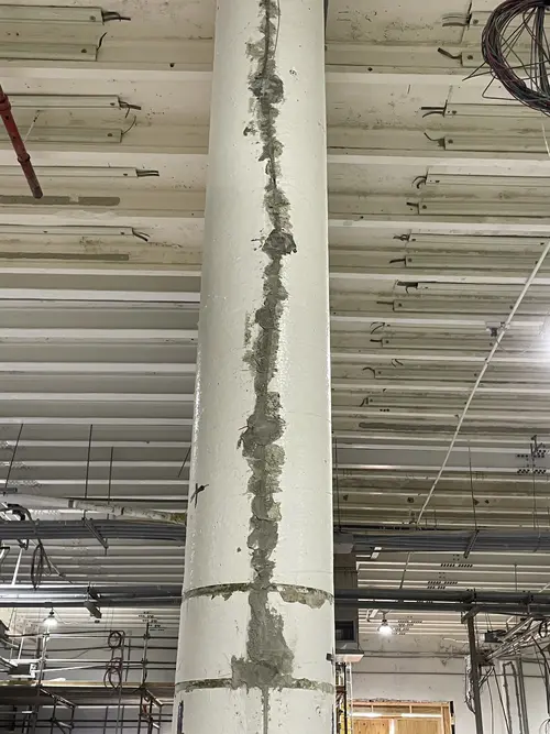 PatchGuard Connect installed in column
