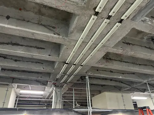 Cassette ICCP system on concrete girder